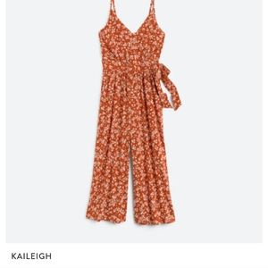 KAILEIGH Rica Knit Crop Jumpsuit